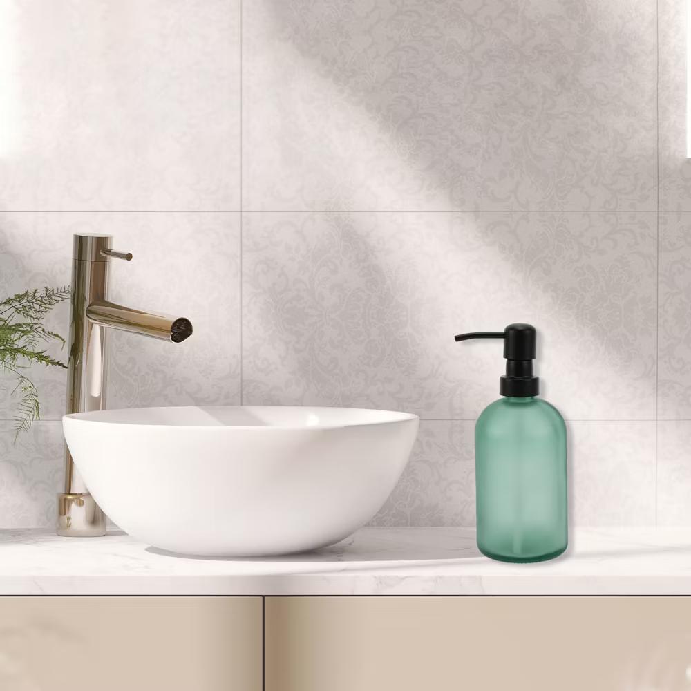 Simple Cylindrical Soap Pump Dispenser for Kitchen 400ml 1 Pc - Image 15