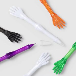 6ct Skeleton Pens Party Favor