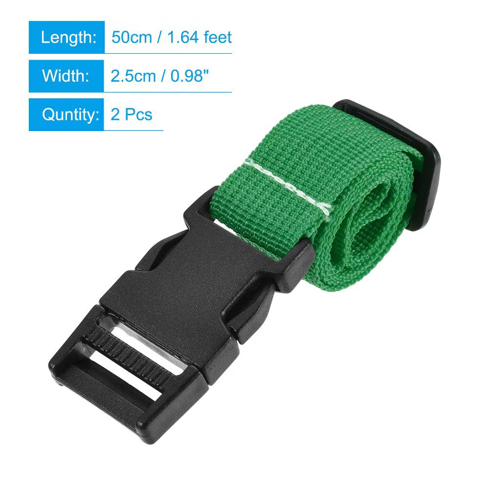 Travel Packing Adjustable Utility Strap with Buckle 2 Pcs - Image 12