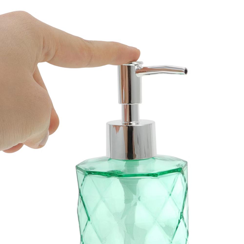 Durable Diamond-shaped Soap Dispenser 11.16oz 1 Pc - Image 20