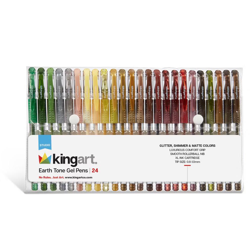 Gel Pens 24 Earth Tone Colors - Image 9