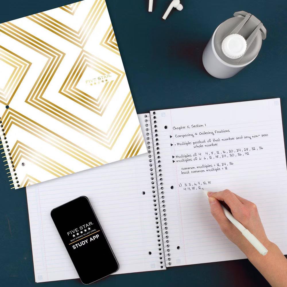 Five Star Fashion Notebook 80ct Style, School Supplies - Image 2