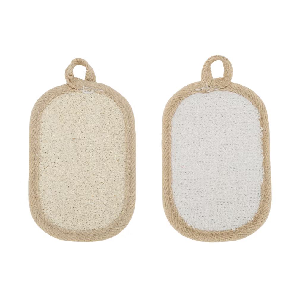 Double-sided Rectangular Wood Pulp Sponge Dish Washing Cloth 3 Pcs - Image 4