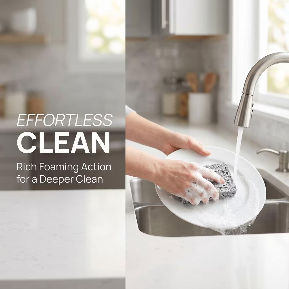 Kitchen Household Cleaning Non-Scratch Cleaning Sponge 6 Pcs - Image 21