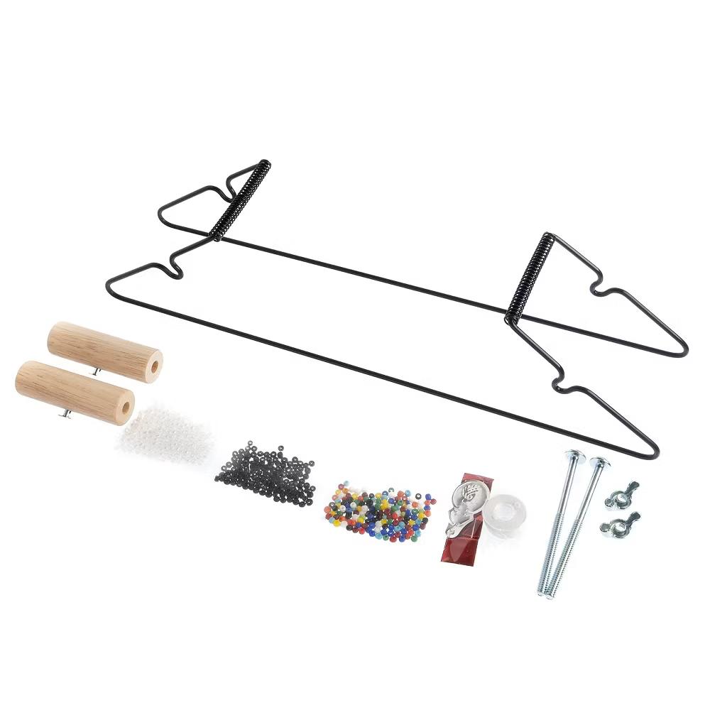 Bead Loom Kit, Seed Bead Loom Kit for DIY Necklace Bracelet Weaving Jewelry Making