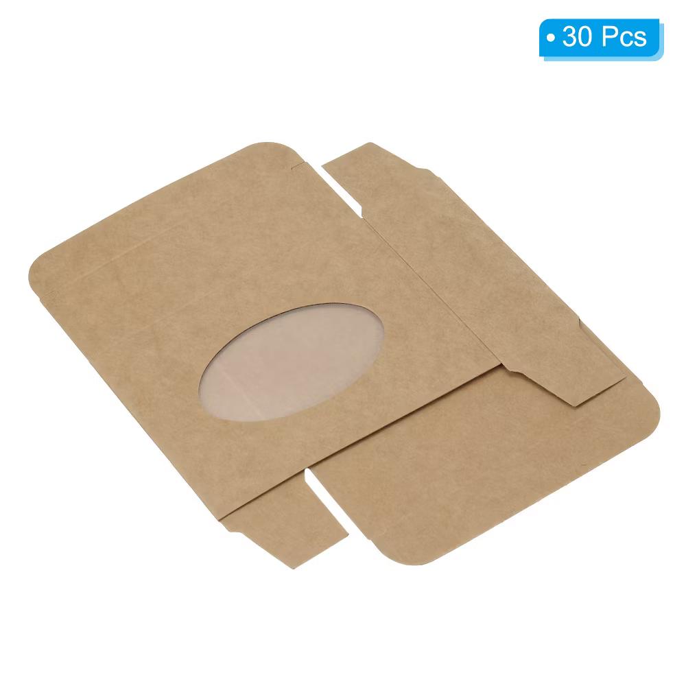 Paper Durable Soap Box with Oval Window for DIY Craft 30 Pcs - Image 12