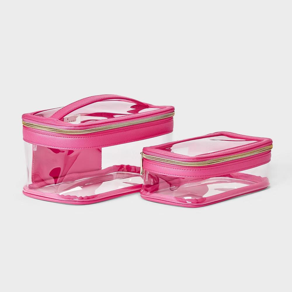 Travel Zip Pouch Set 2pc - Image 4
