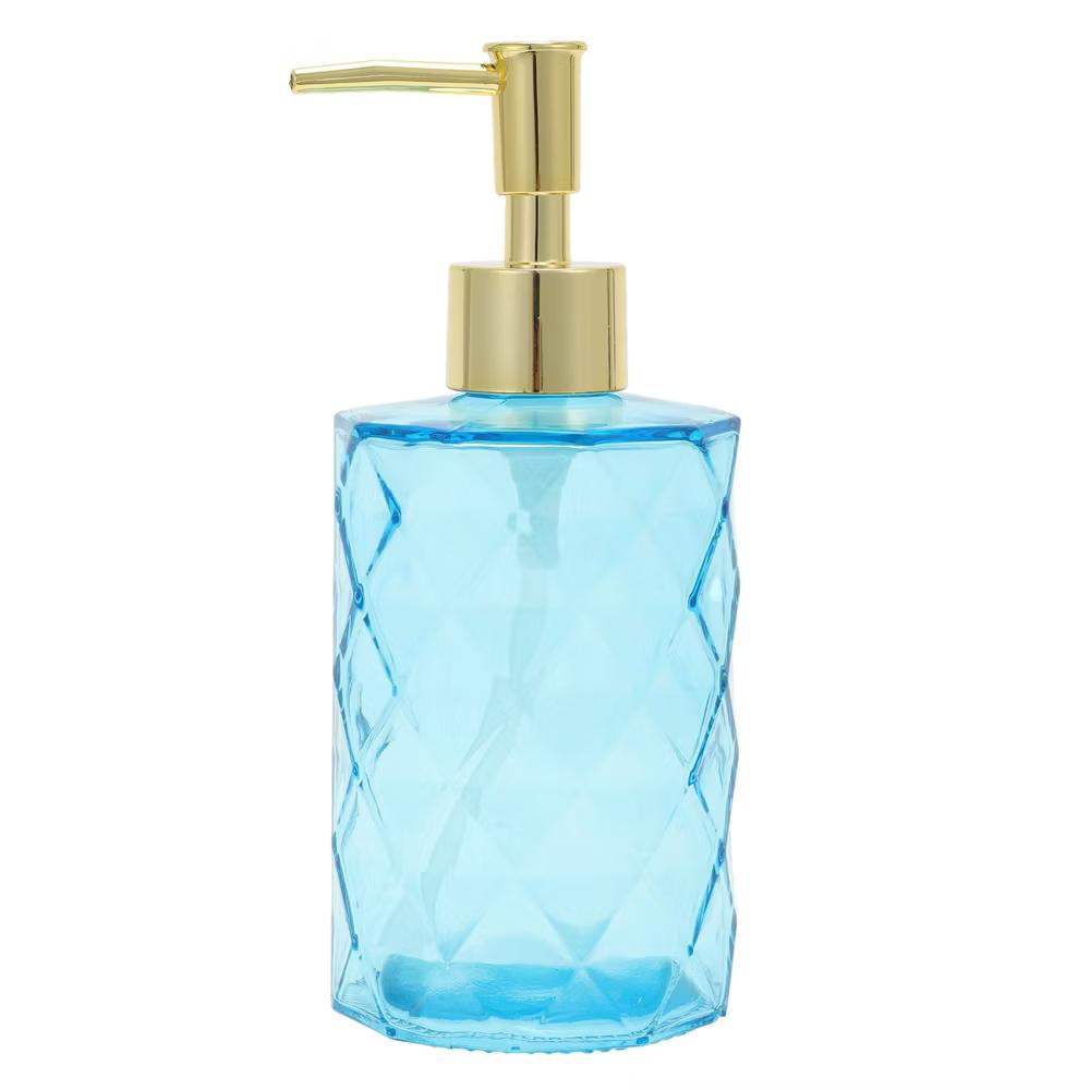 Reusable Diamond-shaped Soap Dispenser 11.16oz 1 Pc - Image 7
