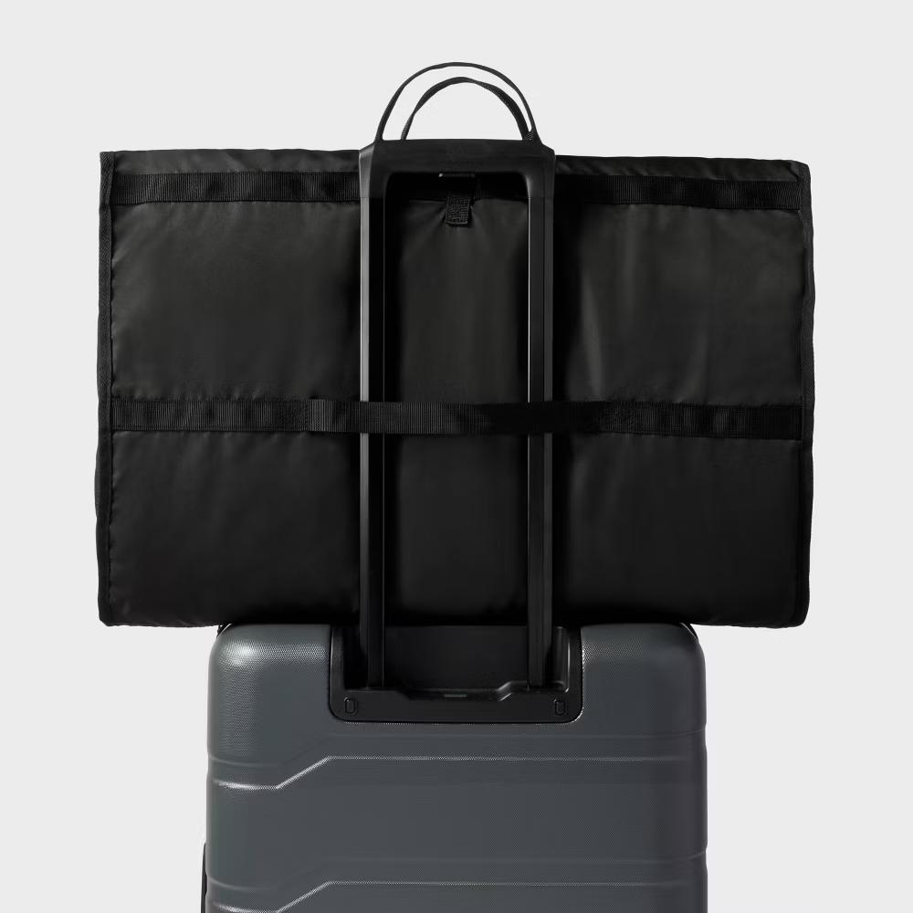 Large Garment Bag Black - ️: Solid, Water-Resistant, Lightweight Luggage