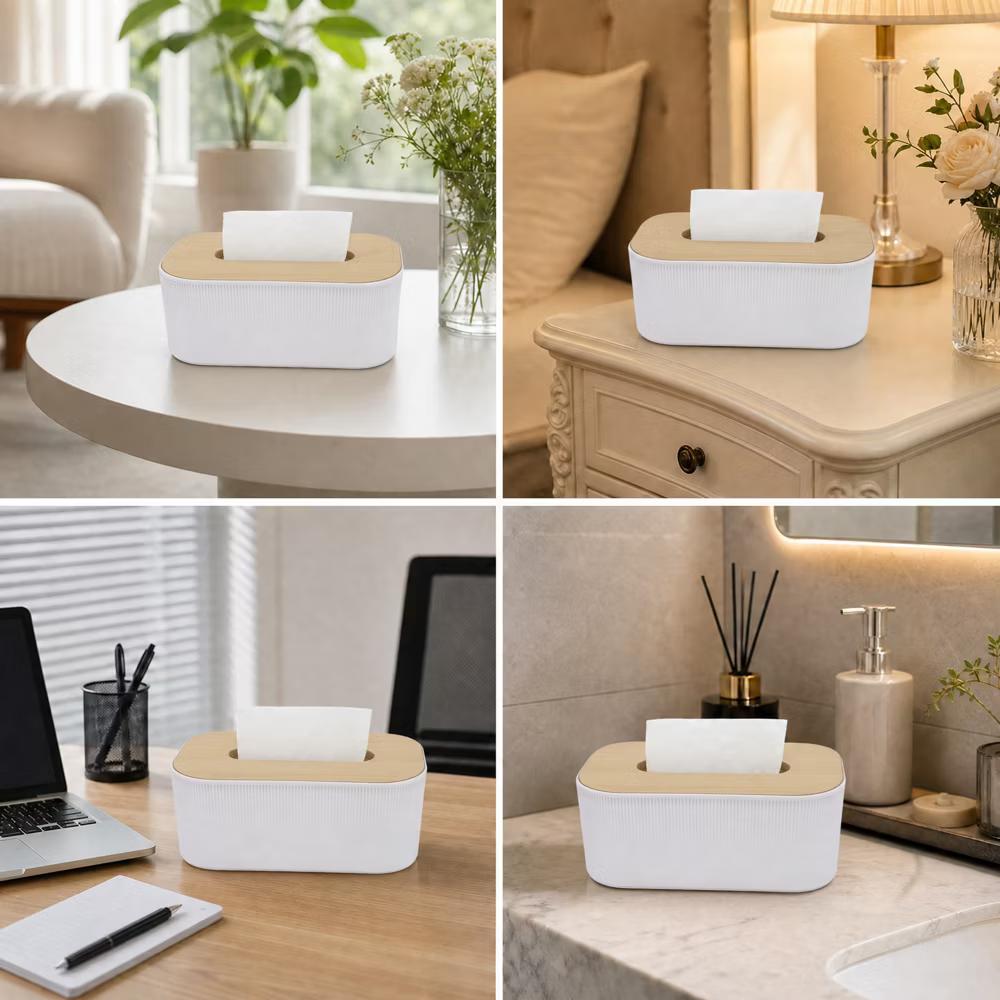 Vertical Stripes Tissue Box Cover 1 Pc - Image 26