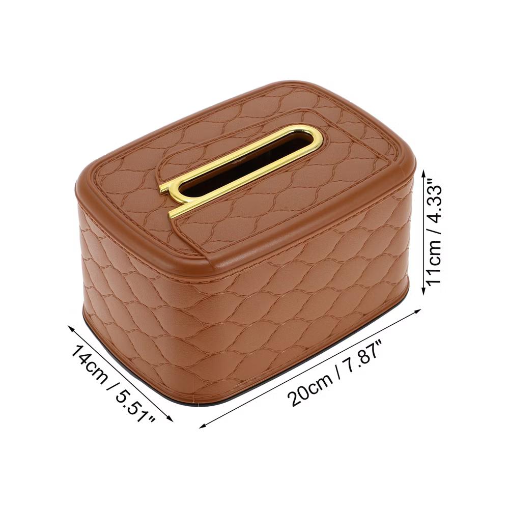 Durable With Spring Tissue Box Cover 1 Pc - Image 9