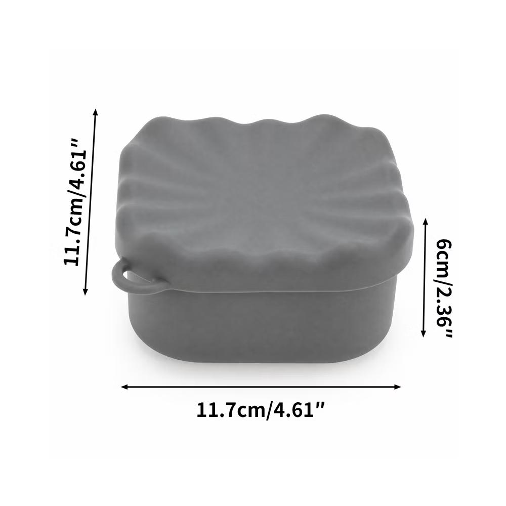 Square Soap Dish With Lid 1 Pc - Image 10
