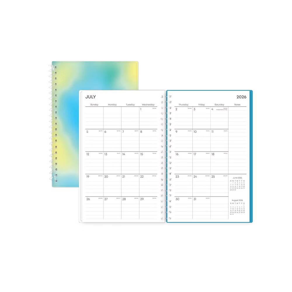 Blue Sky 5"x8" 2026-2027 Student Planner Dalla Weekly/Monthly Spiral NonTabbed - Image 6