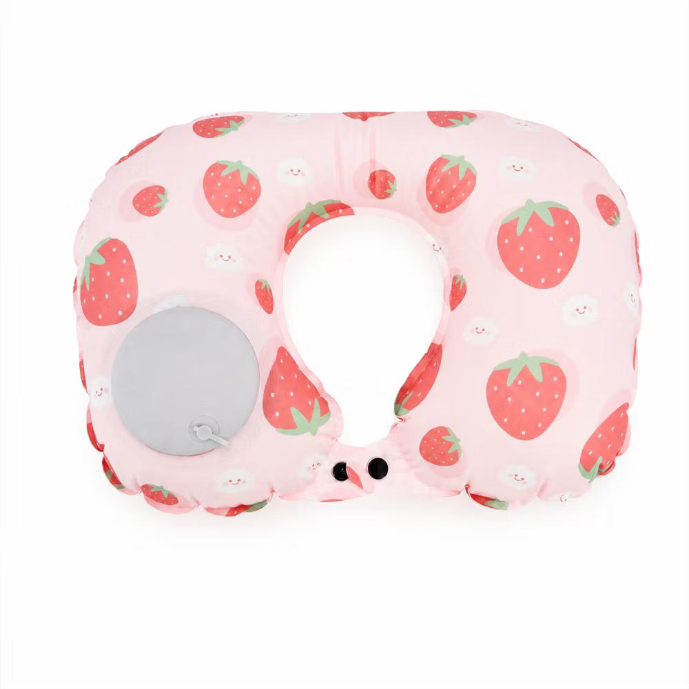 Ice Silk Inflatable Travel Pillow 1 Pc - Image 27