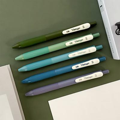 Multi-Color Retractable Gel Pen Set (5 pack), 0.5mm Fine Point, for Writing, Journaling, Drawing, Home and Office, Cool Artic - Image 6
