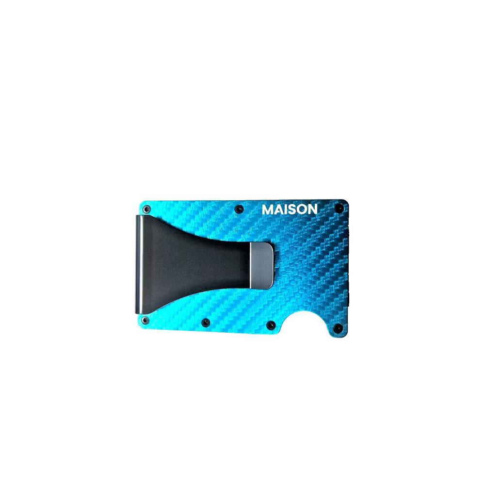 Maison Wallet for Men Aluminium RFID Card Holder with Money Clip - Image 10