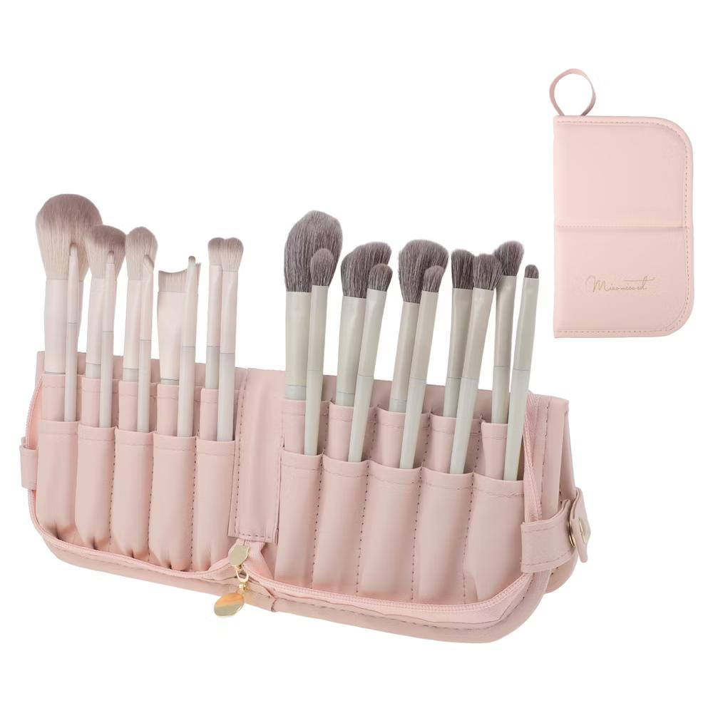 Waterproof Stand-Up Makeup Brush Bag 1 Pc - Image 7