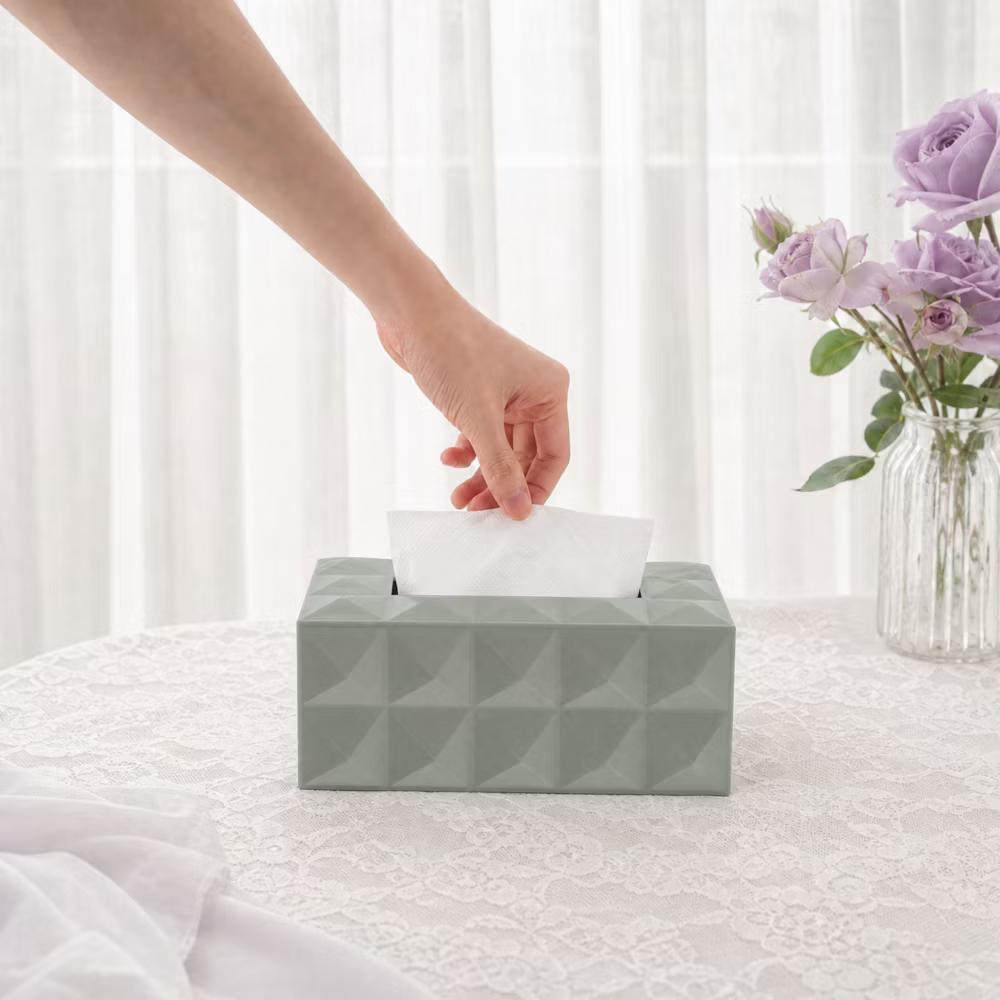 Rectangular Tissue Box Cover 1 Pc
