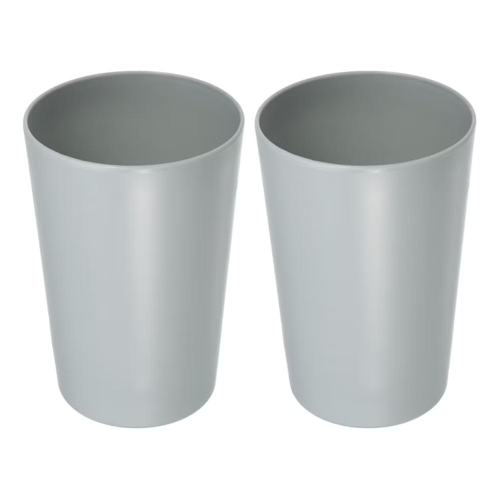 Bathroom Toothbrush Tumblers PP Cup for Bathroom 4.92''x3.03'' 2pcs - Image 16