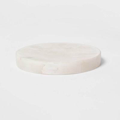 Marble Soap Dish White
