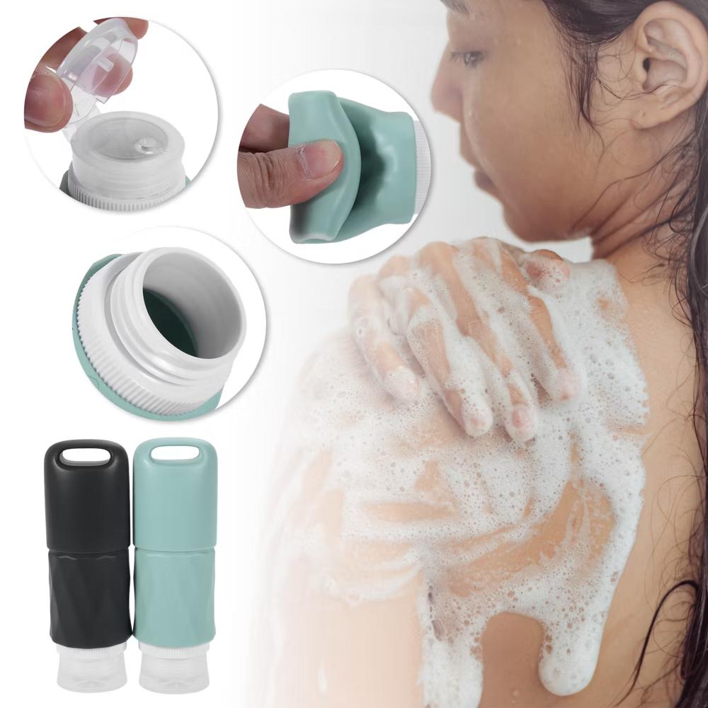 Squeezable Silicone Travel Container Set 2 Pcs - Image 2
