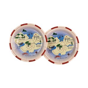 Anna Pookie 7" Pirate Paper Party Plates 8 Ct.