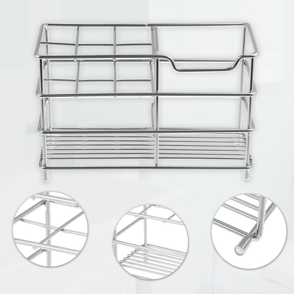 6 Slots 304 Stainless Steel Toothbrush Toothpaste Holder 1 Pc - Image 10