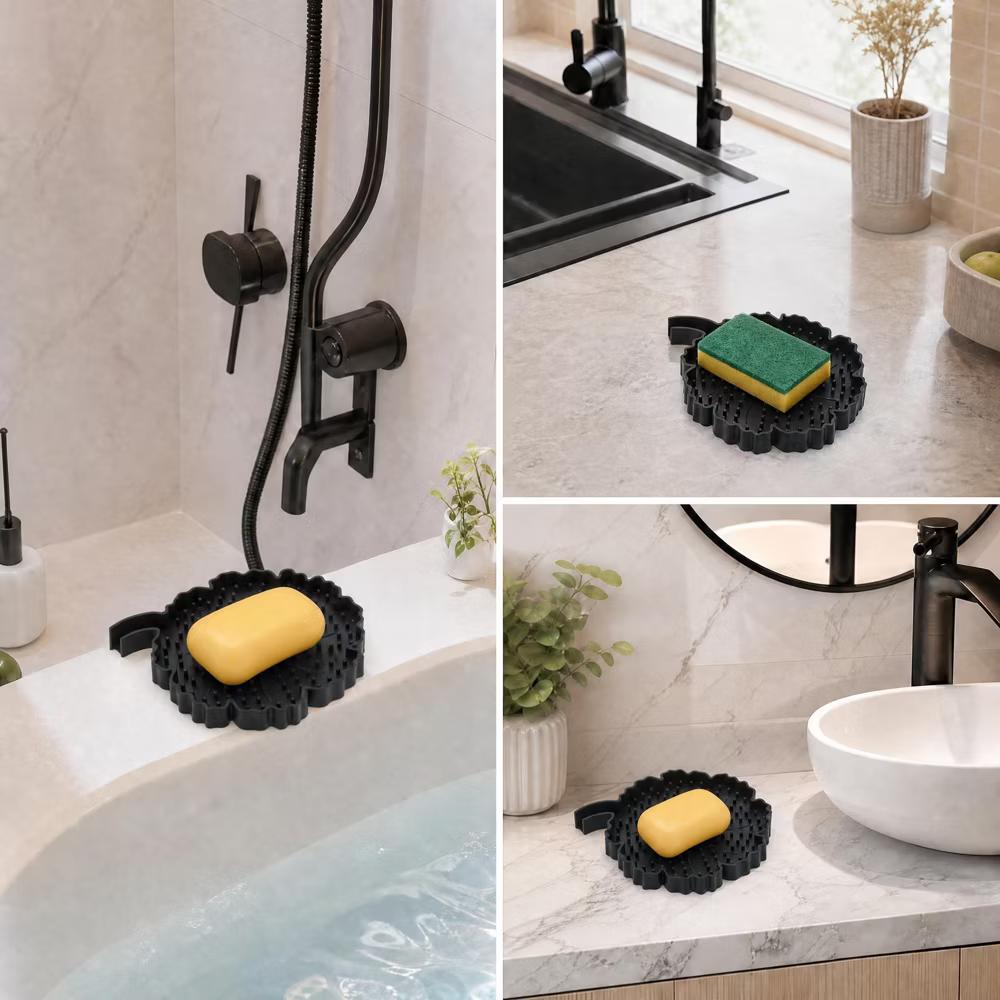Flower Shape Soap Dish 1 Pc - Image 6
