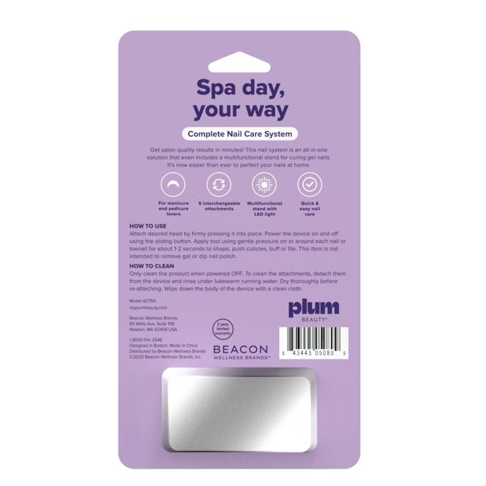 Plum Beauty Complete Nail Care System - 6ct - Image 9