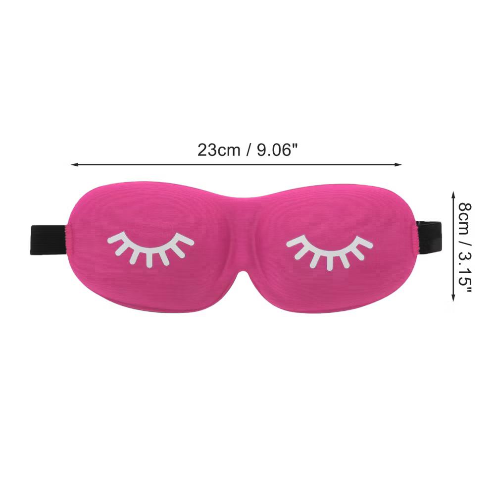 Eyelash Pattern 3D Eye Mask 1 Pc - Image 23