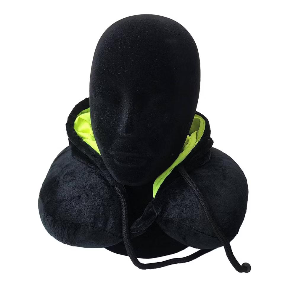 WOLF Hooded Travel Neck Pillow - Image 8