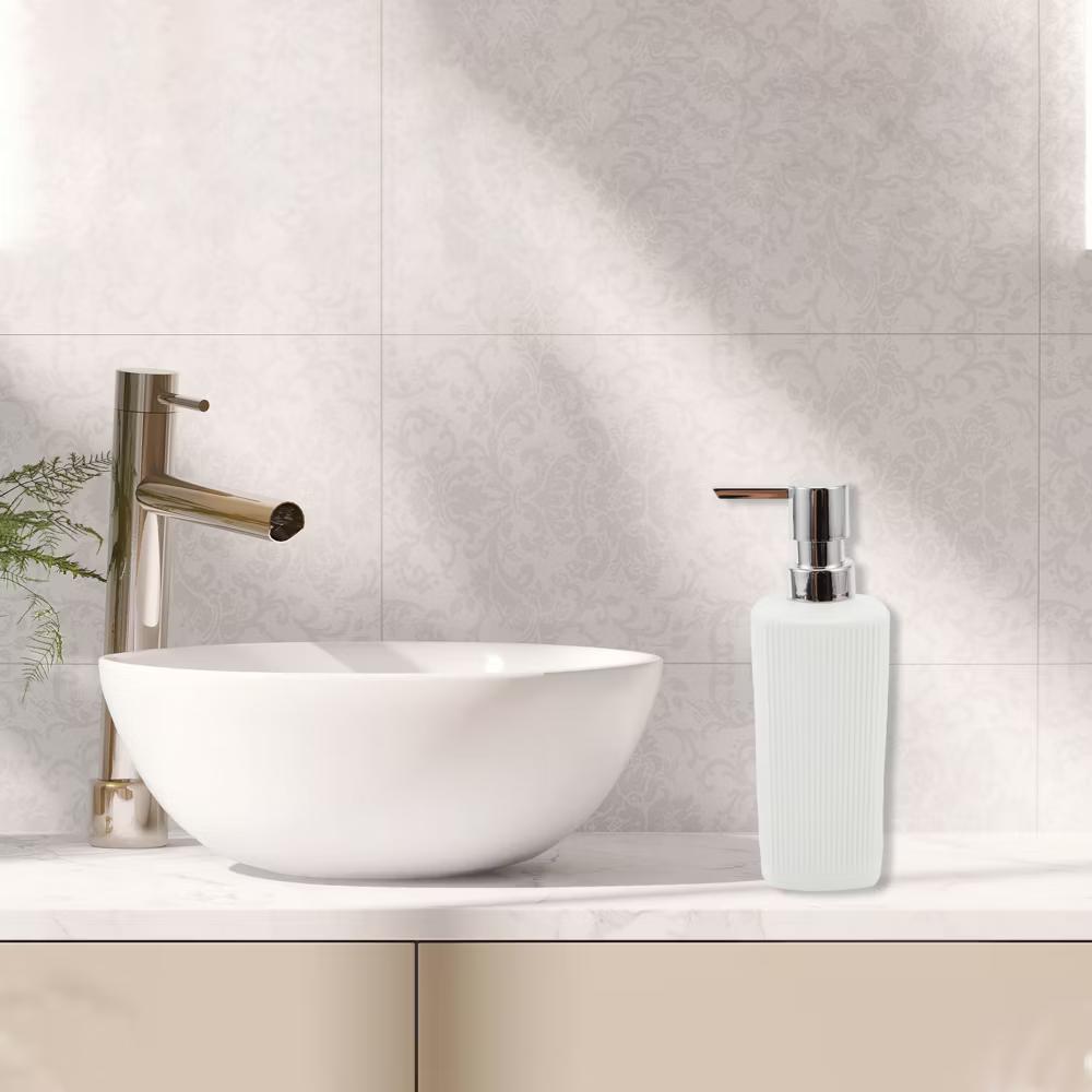 Classic Vertical Lines Soap Pump Dispenser for Bathroom 350ml 1 Pc - Image 62