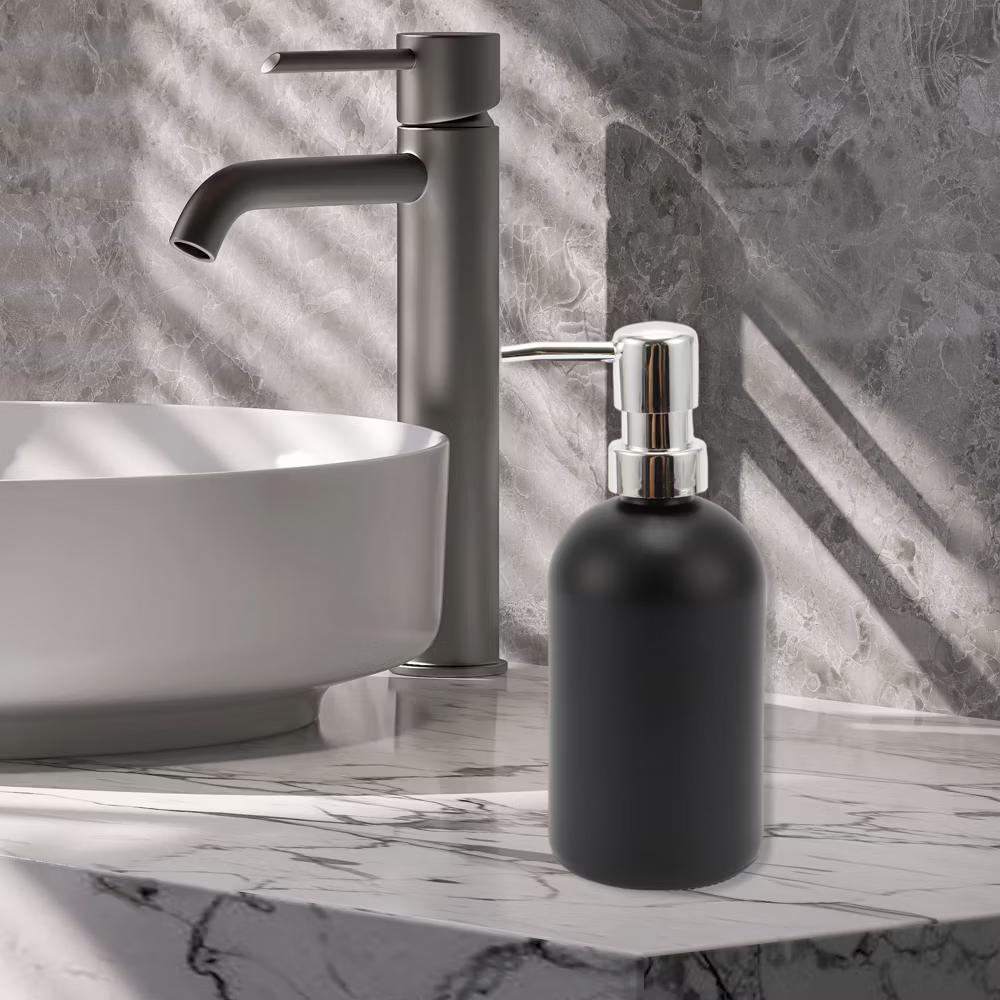 Classic Cylindrical Soap Pump Dispenser for Hotels 400ml 1 Pc - Image 12