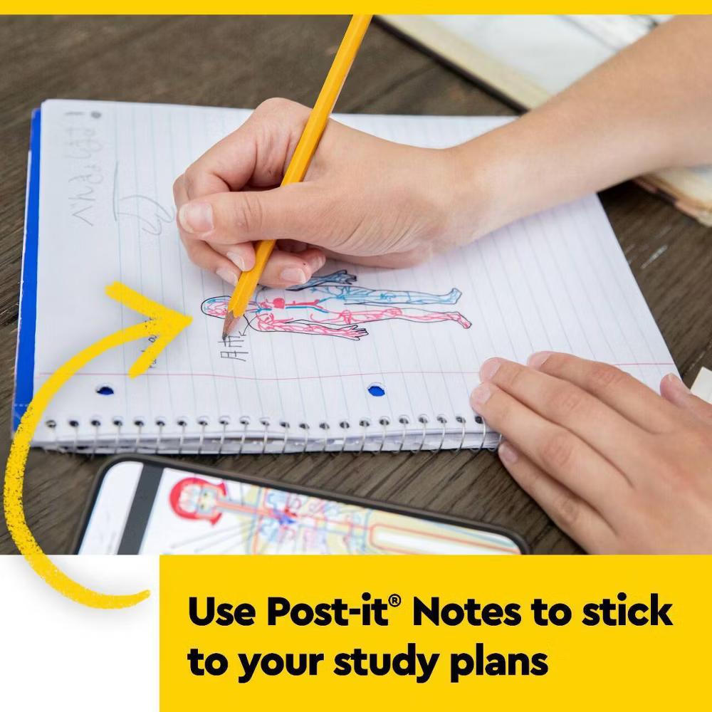 3"x6" Transparent Sticky Notes 36 Sheets - Image 6