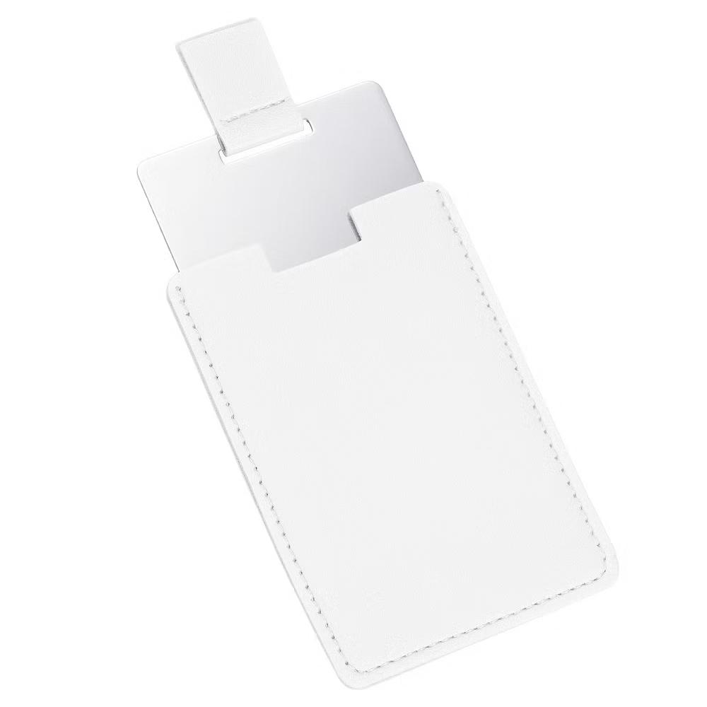 PU Leather Stainless Steel Travel Compact Mini Makeup Mirror - Image 23