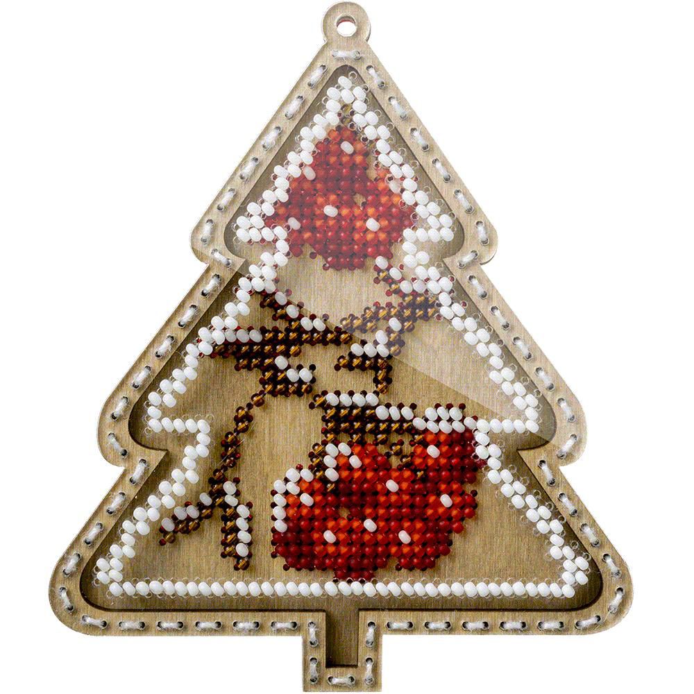 Crafts Bead embroidery kit on wood FLK-374 - Image 3