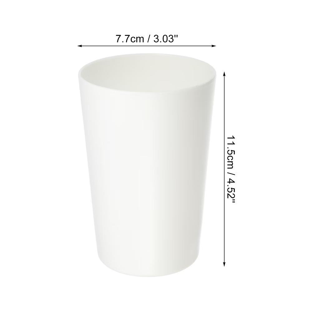 Bathroom Toothbrush Tumblers PP Cup for Bathroom 4.92''x3.03'' 2pcs - Image 25