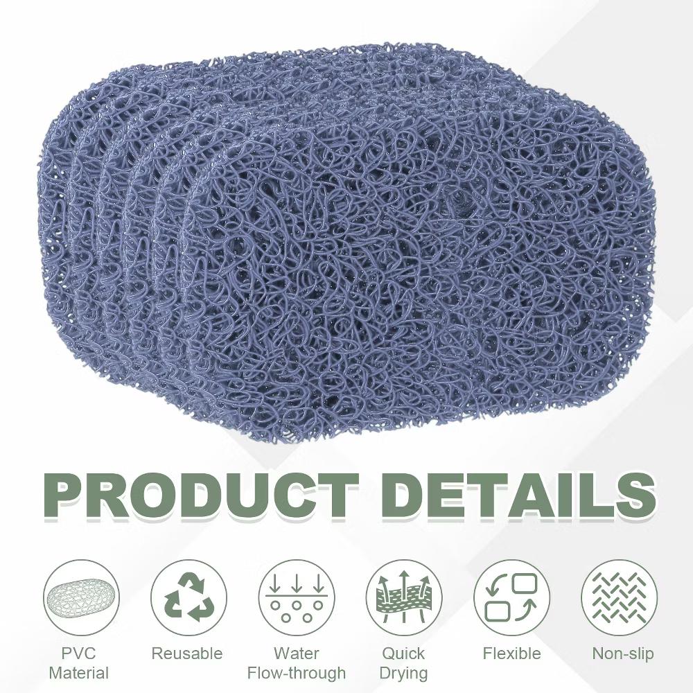 Soap Holder Pads, Soap Dish Saver Holder, Bar Dish Pads Non-Slip Self Draining - Image 35