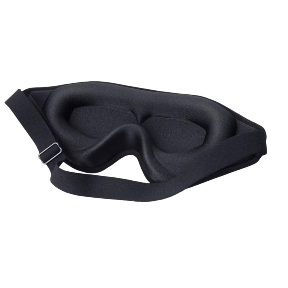 3D Contoured Sleep Eye Mask with Memory Foam Padding Adjustable Strap and Full Light Blocking Design - Image 3