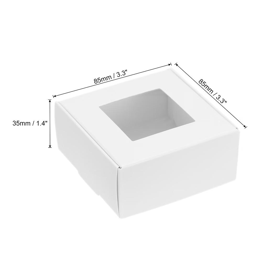 Paper Sturdy Construction Soap Box with Window 40 Pcs - Image 31