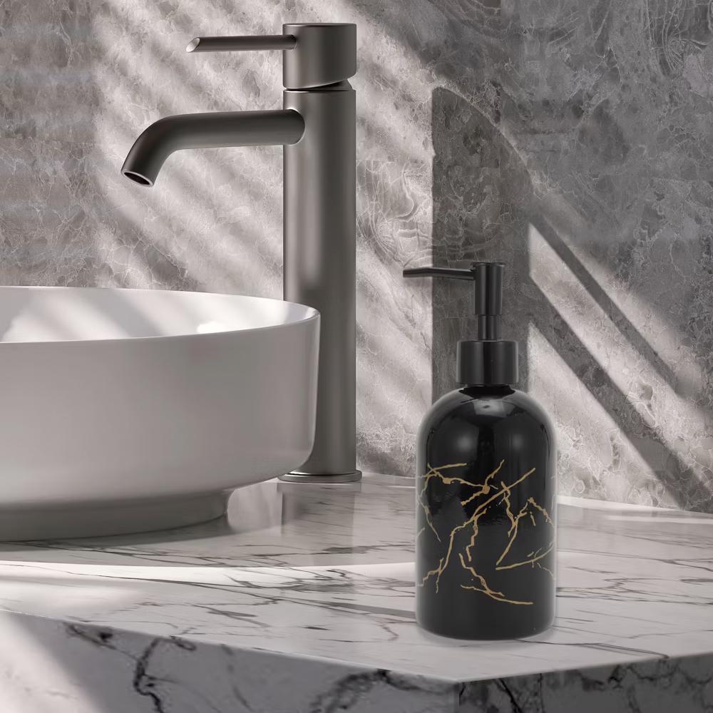 Reusable Cylinder Marble Soap Dispenser 1 Pc - Image 10