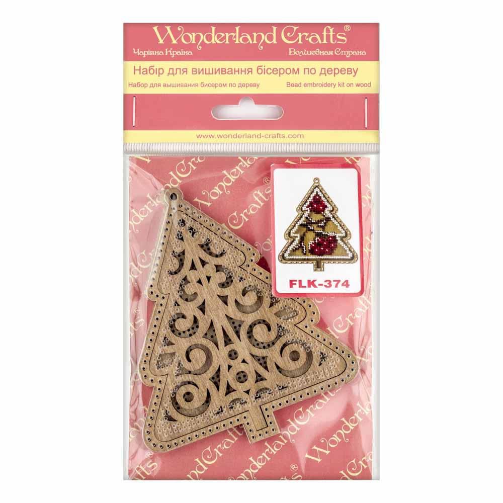 Crafts Bead embroidery kit on wood FLK-374 - Image 5