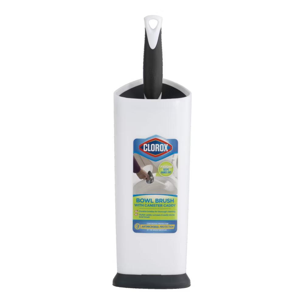 Covered Toilet Brush & Holder: Reusable, Cleaning Tools and Accessories, Porcelain Application - Image 5