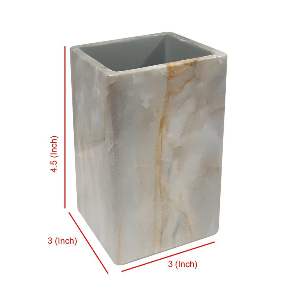 Stone Hedge Resin Decorative Tumbler Cup - Image 2