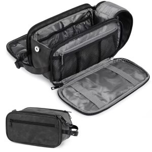 Toiletry Bag Women Men, Travel Toiletries Organizer Case, Essentials Shaving Dopp Kit, Cosmetic Make Up Accessories