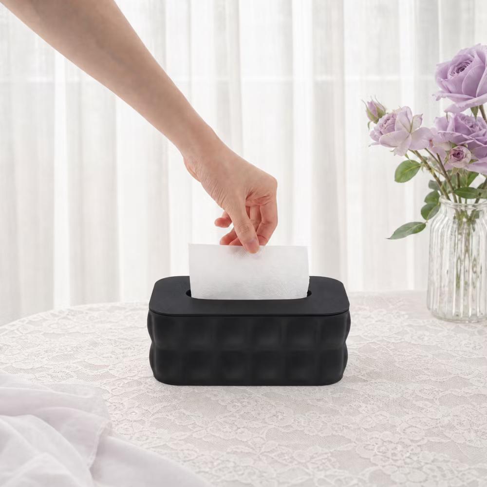 Textured Tissue Box Cover 1 Pc - Image 3