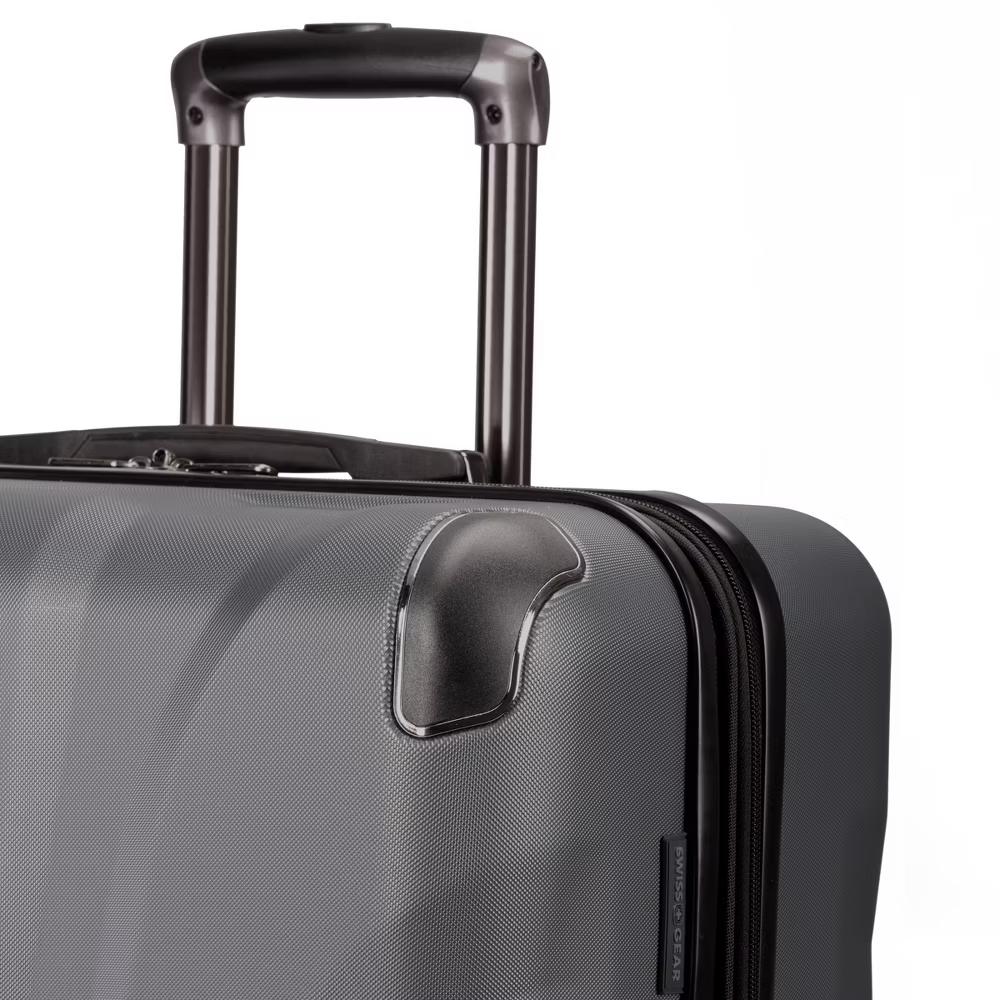 Cascade Hardside Large Checked Spinner Wheels Suitcase - Image 2