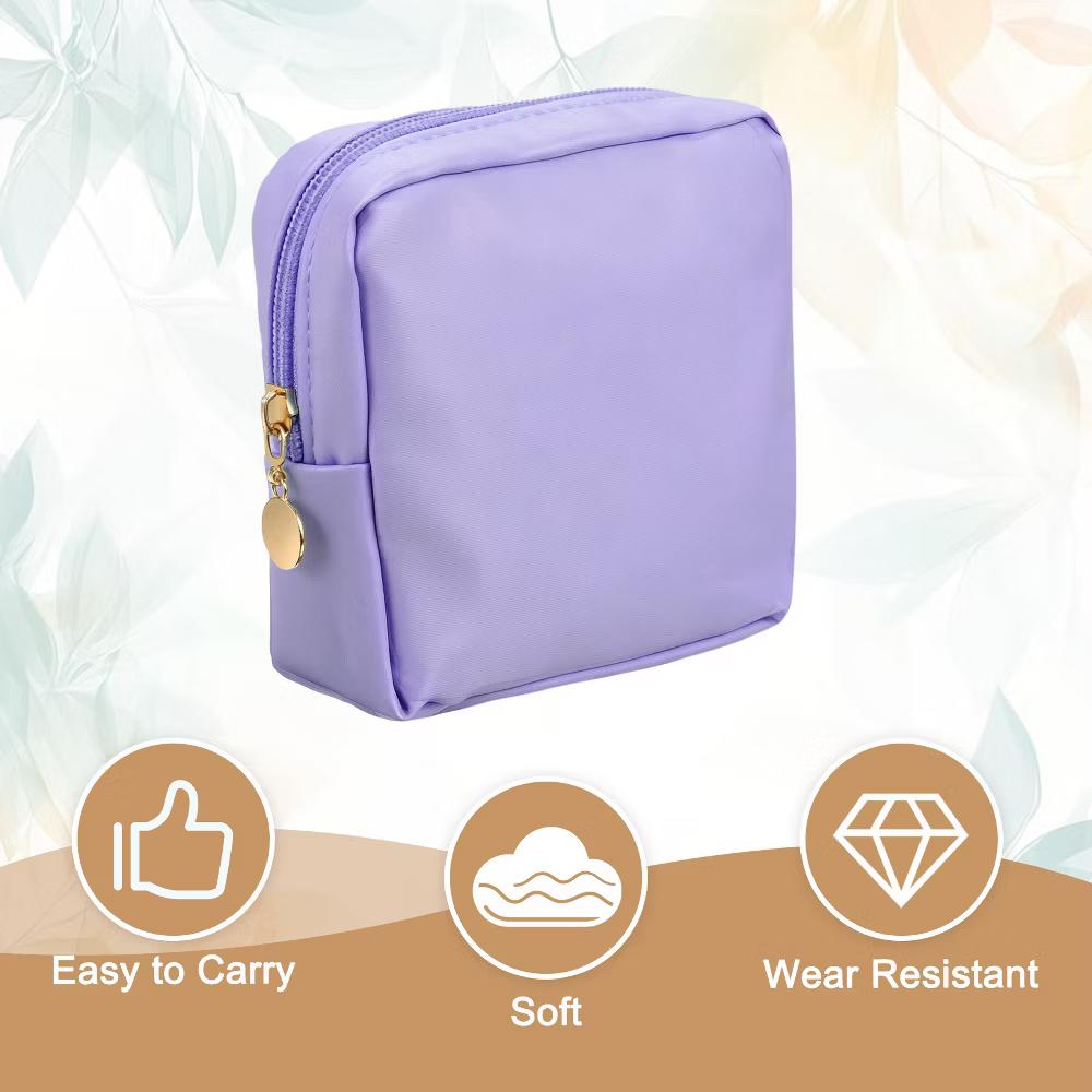 Storage Organize Travel Mini Cute Square Makeup Bag - Image 29