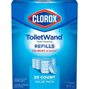 ToiletWand Disinfecting Refills Disposable Wand Heads - 20ct