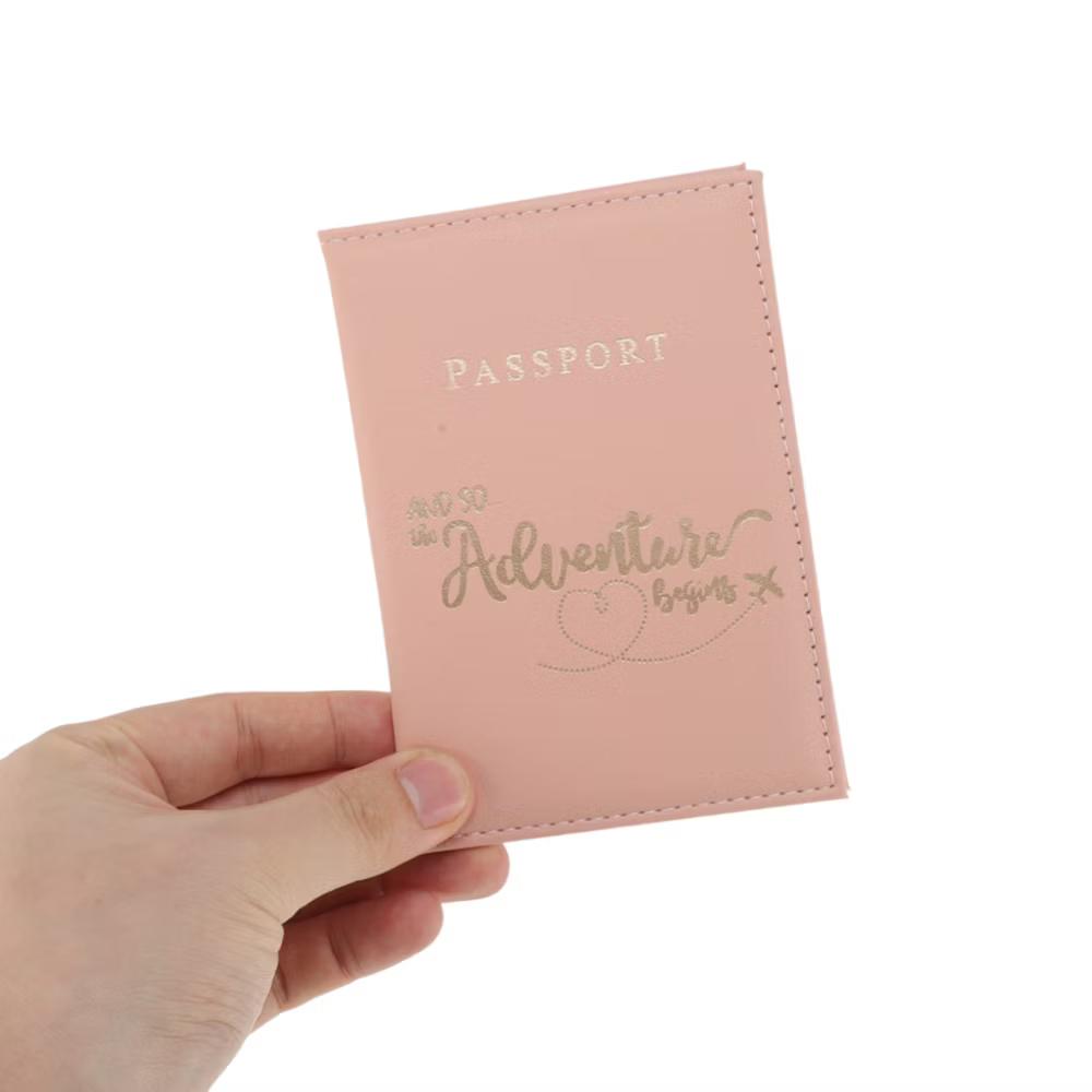 Letters Design Passport Holder 1 Pc - Image 33